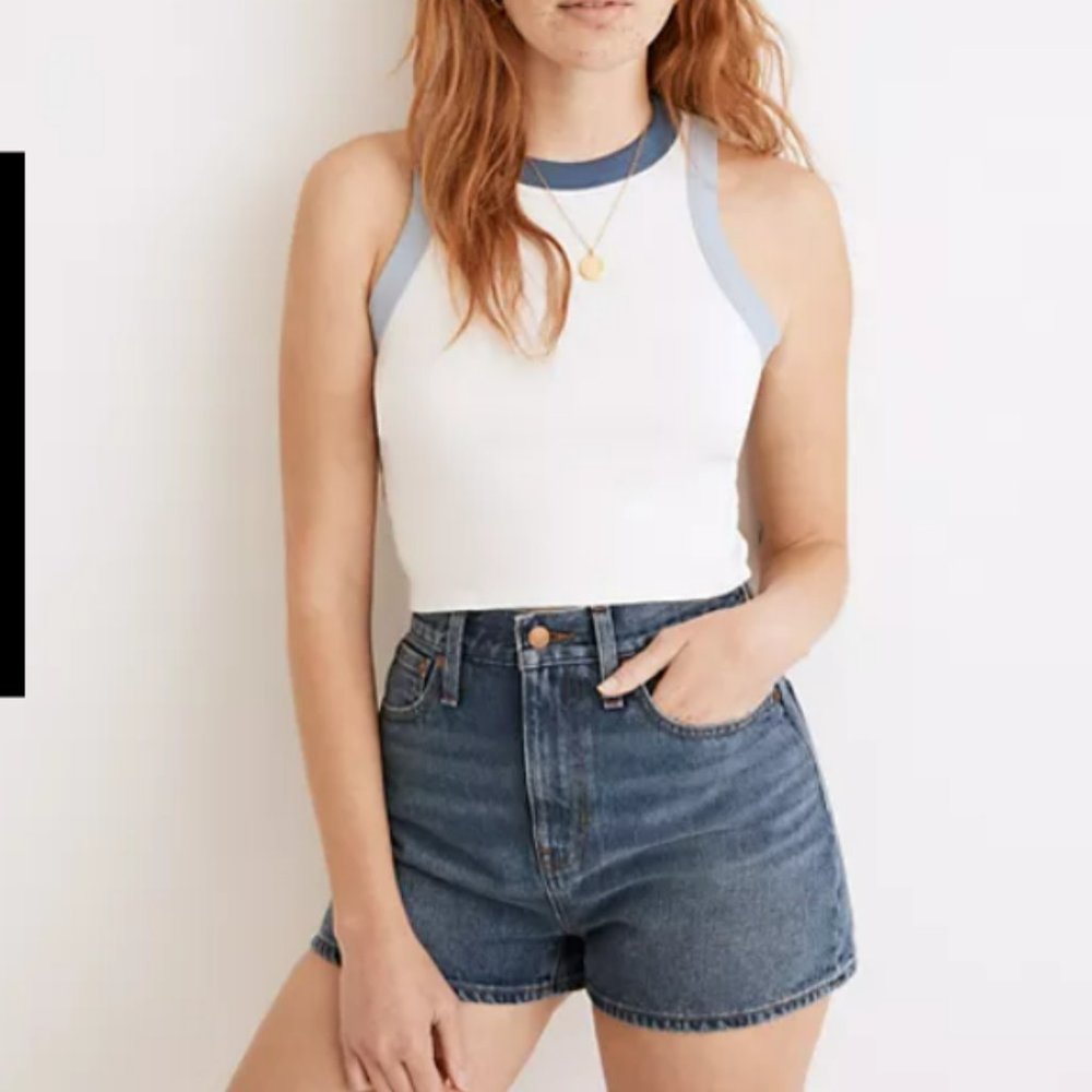 Madewell | Brightside Crop Tank NWOT